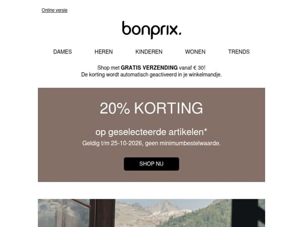 ⏳ Laatste kans: 20% korting op jouw favorieten