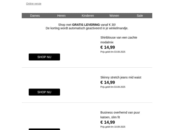 Onze TOP DEAL van de week