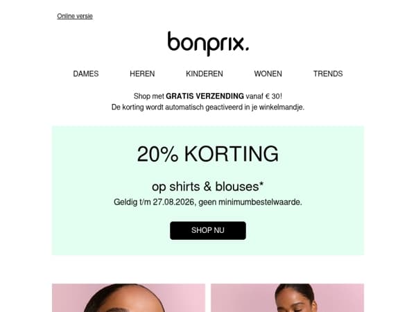 Update je garderobe met deze kortingscode🎁