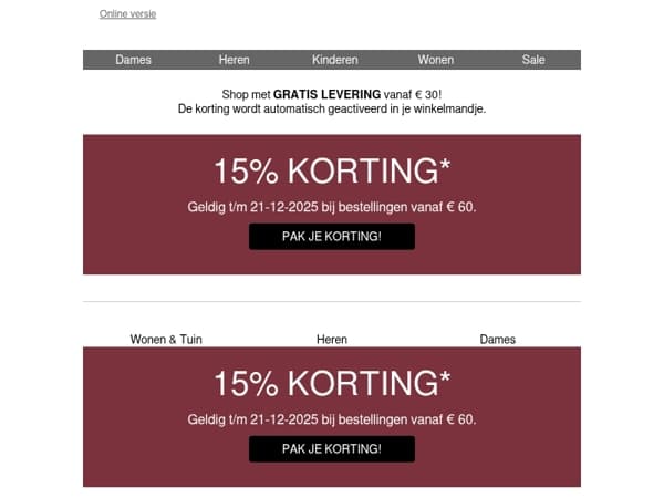 -15% op alles | 2026 in de Style Check ✨