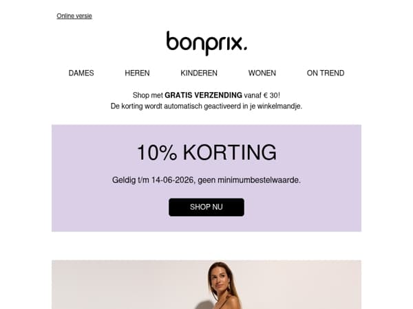 10% korting op je volgende bestelling!