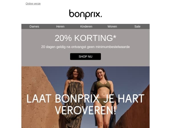 ✨ Voor jou: 20% korting op je eerste bestelling! ✨