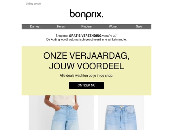 Onze TOP DEALS van de week