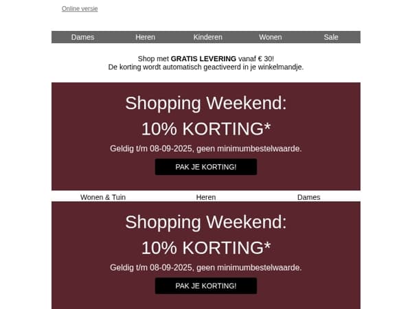 10% korting – speciaal voor jou🤩