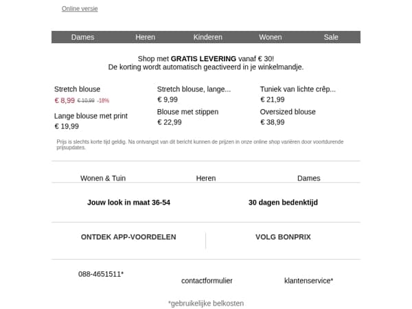 Zin in shoppen?