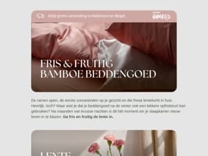 Spring de lente in! 🌸