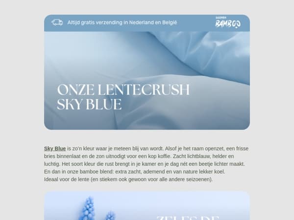Onze lentecrush: Sky Blue