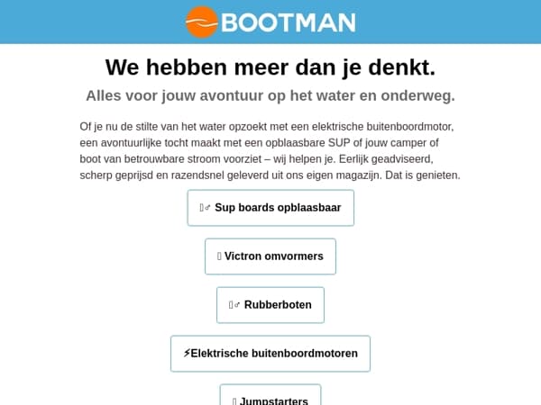 👉 Meer dan je verwacht: alles voor jouw avontuur op het water én onderweg!