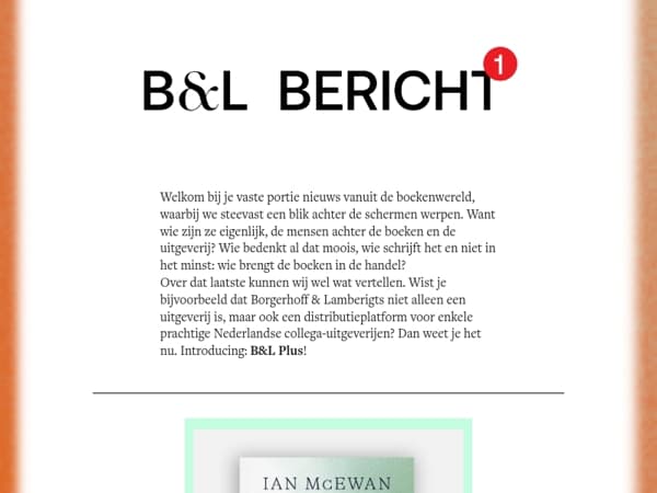 Nieuws vanuit de uitgeverij 💬