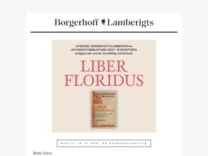 Boekvoorstelling ‘Liber Floridus’