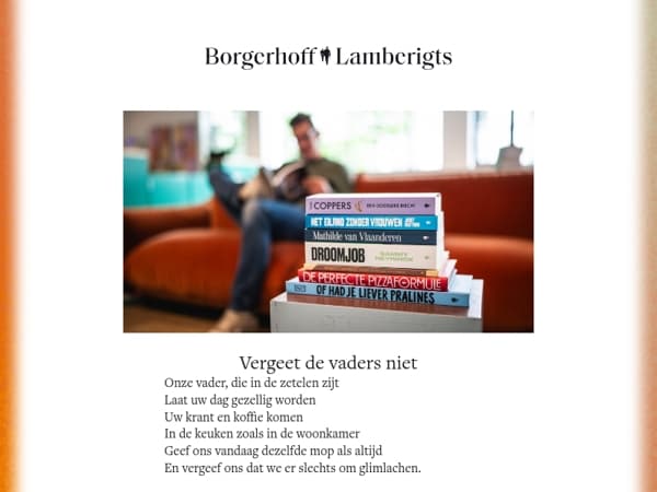 Vergeet de vaders niet 📚