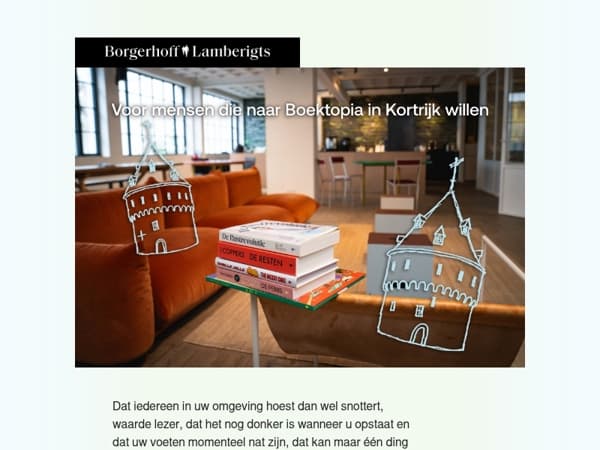 Voor mensen die naar Boektopia Kortrijk willen 📚