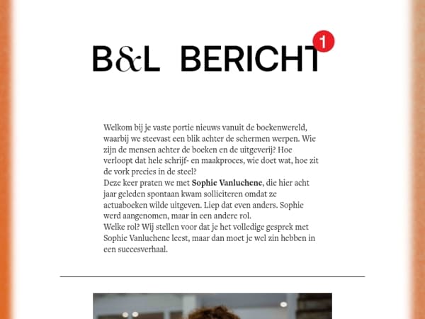 Nieuws vanuit de uitgeverij 💬