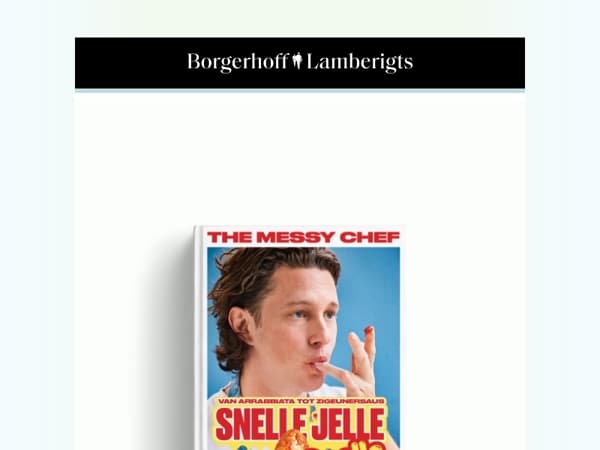 The Messy Chef is back! Deze keer met saus. 📚