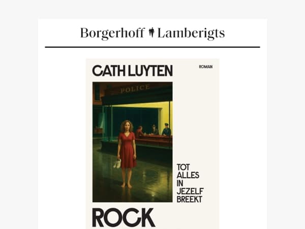 De eerste roman van Cath Luyten