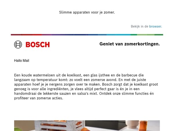 Profiteer van zomeracties.
