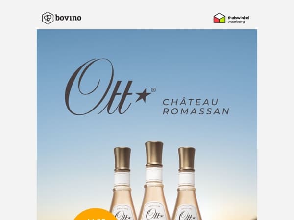 🇫🇷 Domaines Ott Château Romassan Rosé voor €38,95