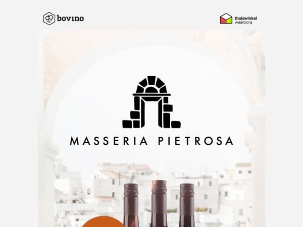 🔔 Laatste dagen: Masseria Pietrosa Negroamaro voor €5,84!