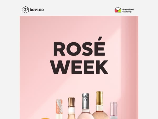 📣 Laatste dag 10% korting op álle roséwijnen!