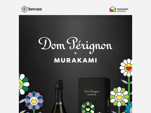 🥂 Exclusief: Dom Pérignon x Murakami beperkt beschikbaar.