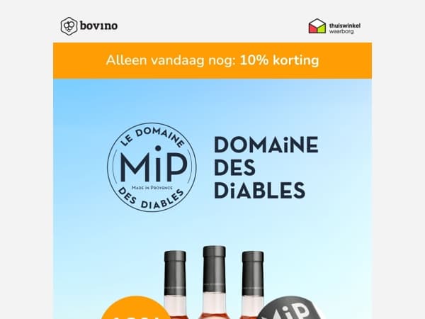 🔔 Alleen vandaag nog: 10% korting op MiP Rosé Classic 2025