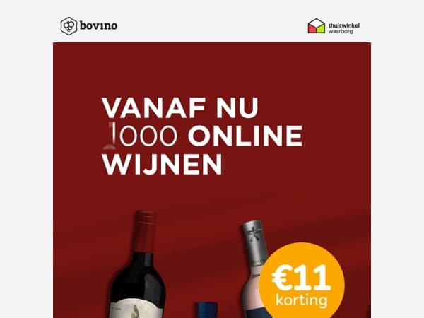 🎉Wij vieren 11.000 wijnen in ons assortiment!