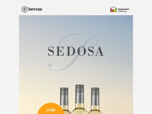 🇪🇸 Mis het niet: Sedosa Blanco voor €5,95 per fles.