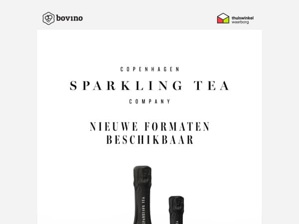 🇩🇰 Mis het niet! nu 10% korting op Sparkling Tea