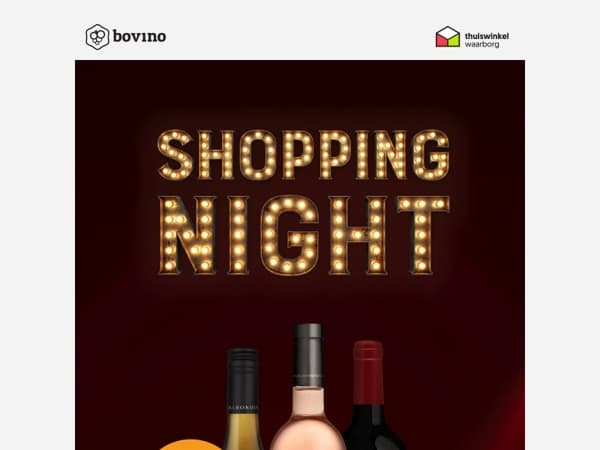 🛍️ Ontvang vanavond €12,50 korting én GRATIS kurkentrekker.