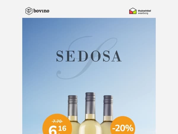 🇪🇸 Nu 20% korting op onze bestseller Sedosa