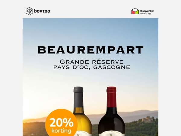 🇫🇷 Nog 2 dagen: 20% korting op de wijnen van Beaurempart