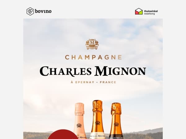 🍾 Charles Mignon Champagne nu met 10% voordeel!