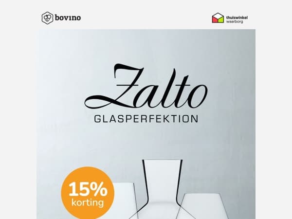 🍷Tijdelijk 15% korting op het volledige Zalto-assortiment