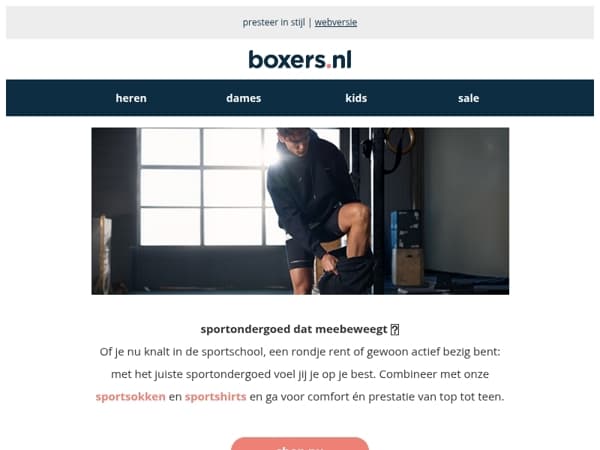 ontdek ons sportondergoed! 💪