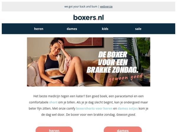 een brakke zondag? 🥱