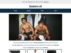 comfortabel sporten? 💪