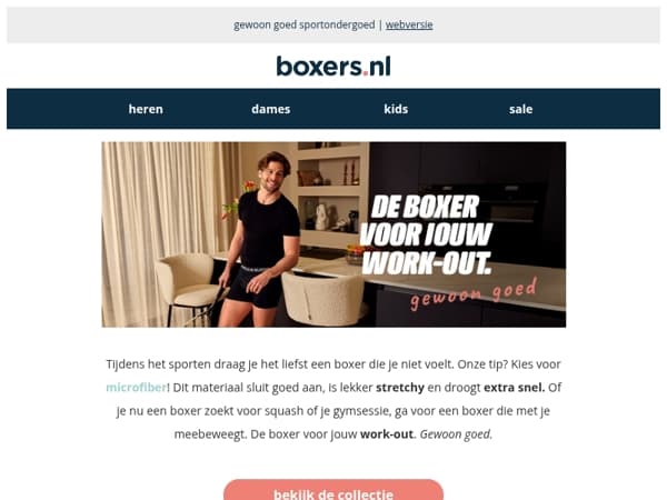 de boxer voor jouw work-out 💪