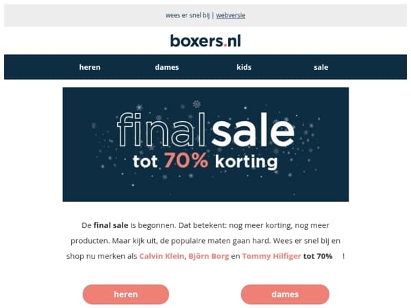 extra korting: nu tot -70% 🎯