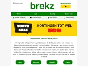 Super Sale overstapvoordeel