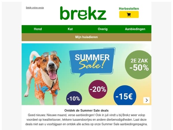 Ontdek de Summer Sale!