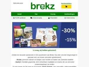 Nieuwe merken, nieuwe kortingen !