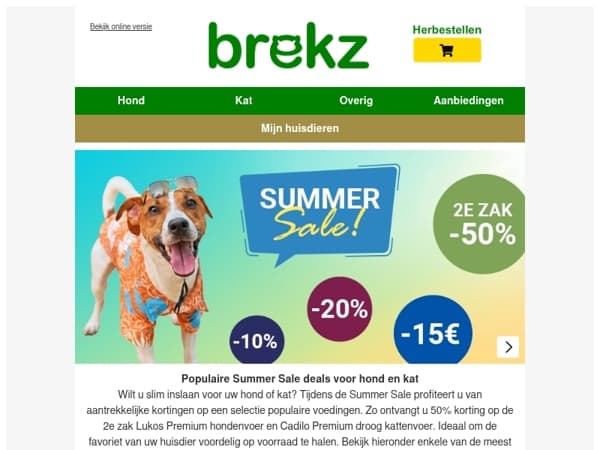 Summer Sale: populaire deals om nu in te slaan