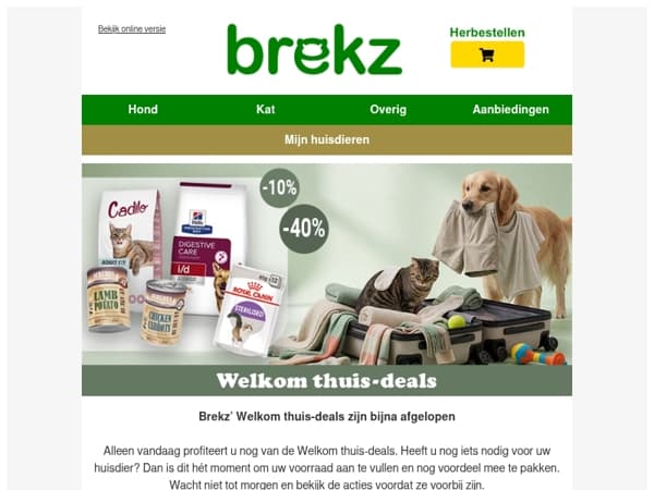 Laatste kans op de Welkom thuis-deals