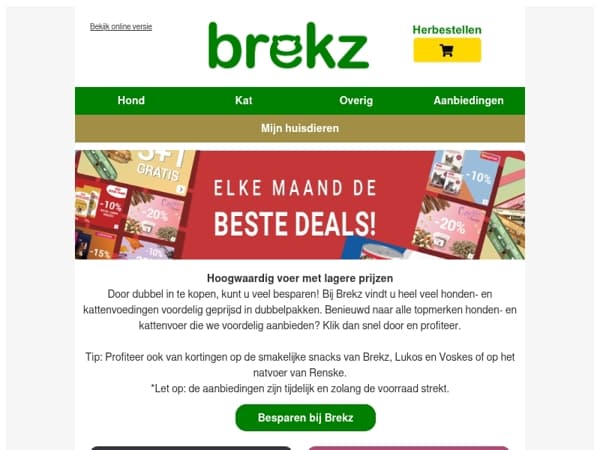 Eukanuba dubbelpak-voordeel