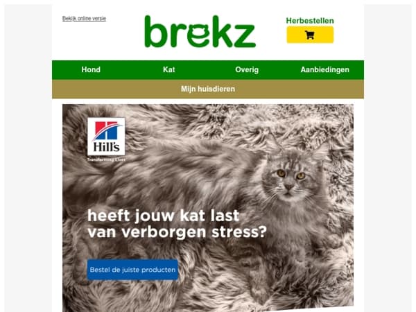 Geef Stress Geen Kans: help je kat vandaag 🐈