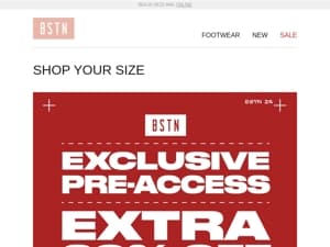  Tot -70% korting + extra -20% korting: Exclusive Early Access eindigt snel! 🔥  