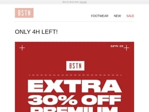 4U over: Scoor extra -30 % korting op Premium Styles! 🚨    