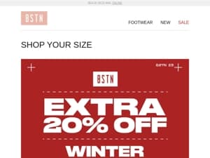  Winter essentials met 20% korting 💯 Shop jouw maat  