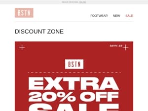  Kies jouw Discount Zone en bespaar extra -20%! 🚨  