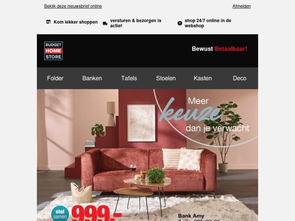 Meer keuze dan je verwacht 🤩